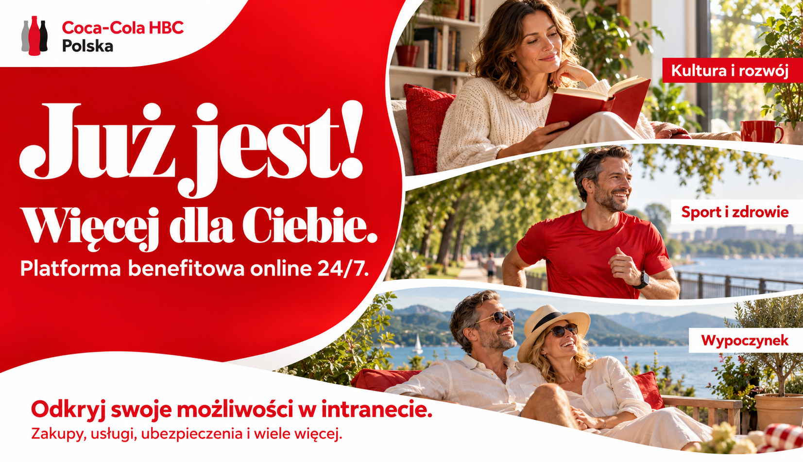 Coca-Cola HBC Poland benefits platform launch announcement